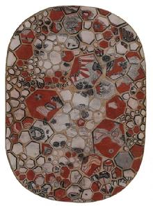 Beehive, 67&frac12; x 48&frac12; cm, Ink and pastel on paper 1971, Lilya Pavlovic Dear